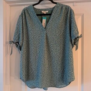 Stitch Fix Monday Fun Blouse 1x